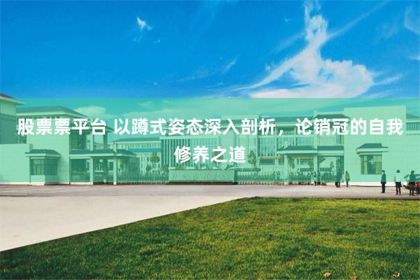 股票票平台 以蹲式姿态深入剖析，论销冠的自我修养之道