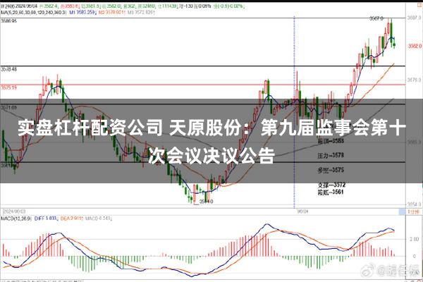 实盘杠杆配资公司 天原股份：第九届监事会第十次会议决议公告